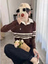 Winter Collar Down Pullover